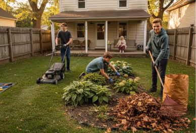 Students doing tasks